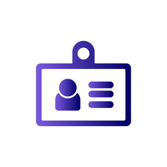 Obraz premium ID Icon