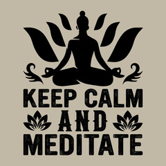 Yoga Quotes T shirt Design