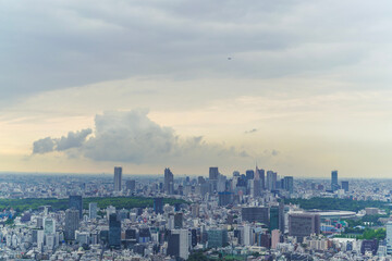 Fototapeta na wymiar city skyline panorama