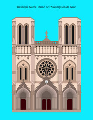 Basilique Notre-Dame de l'Assomption de Nice, France
