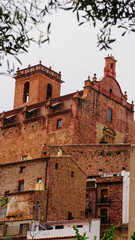 Fototapeta na wymiar Iglesia en el pueblo