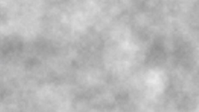 灰色のもやもやする雲や煙のような背景（ループ素材）