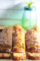 trio de cakes estivaux 