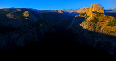 Naklejka premium Half Dome Peak Yosemite National Park