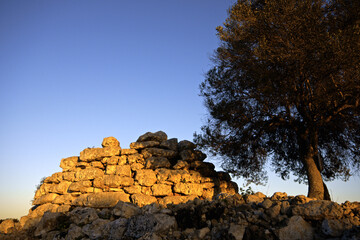 Poblado Talaiòtico de Capocorb Vell (Edad de bronce). Llucmajor.Comarca de Migjorn. Mallorca. Baleares.España. © Tolo