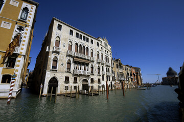 Palacio en el Gran canal, sestiere de San Marco. Venecia.Véneto. Italia.