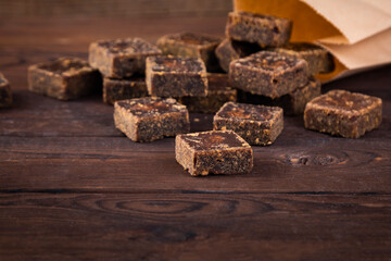 Blood tonic and healthy brown sugar block