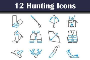 Hunting Icon Set
