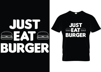 Burger T shirt design, Burger, typography, cheese burger t shirt...