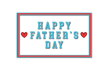 Happy Father's Day Minimal Fathers Day Banner