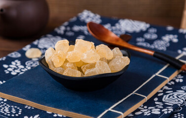 Traditional food yellow ice candy