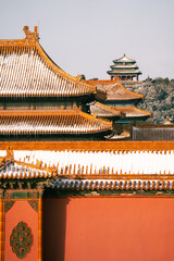 the forbidden city in beijing, china