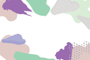 abstract pastel colorful background, frame