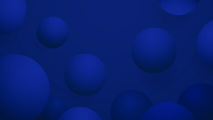Vector navy ball abstract background