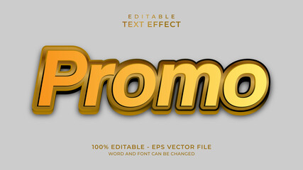 Editable text effect - sale promotion style