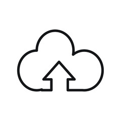 upload icon design template illustration
