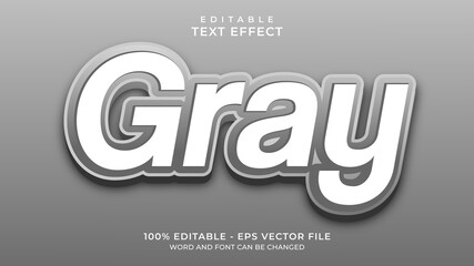 Gray Text Effect