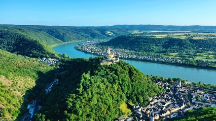 Obraz premium view of the river