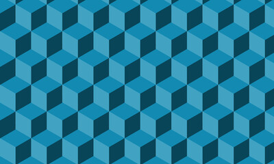 Pattern isometric cubes wallpaper abstract
