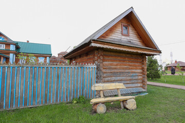 Old wooden building made of timber