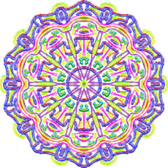 Mandala colorata