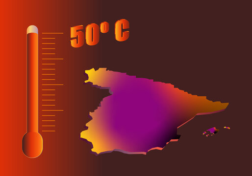 Espa&ntilde;a, ola de calor, calentamiento global
