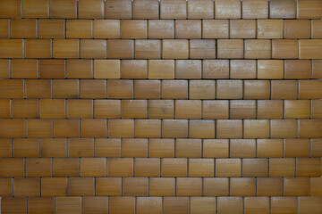 The small bamboo boxes are stacked in a number of ways, making it possible to see the textures and patterns of the bamboo beautifully laid out, suitable for design and advertising purposes.