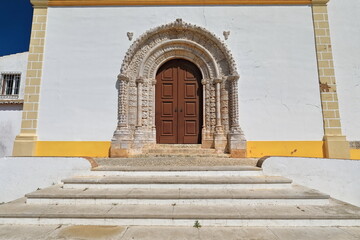 West façade-main portal-Igreja Matriz do Divino Salvador-Main Church. Alvor parish-Portugal-339 © rweisswald