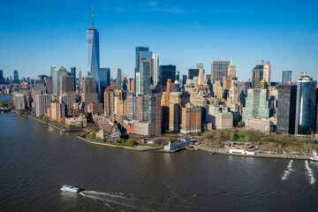 Stunning view of New York City