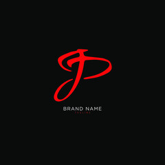 Alphabet letter Initial P, PP logo premium business typeface, minimal, innovative concept, creative, symbol, company, sign, Monogram, vector, startup, template graphic design.