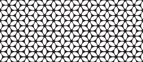 Abstract seamless pattern. Artistic geometric ornamental backdrop. Good for fabric, textile, wallpaper or package background design