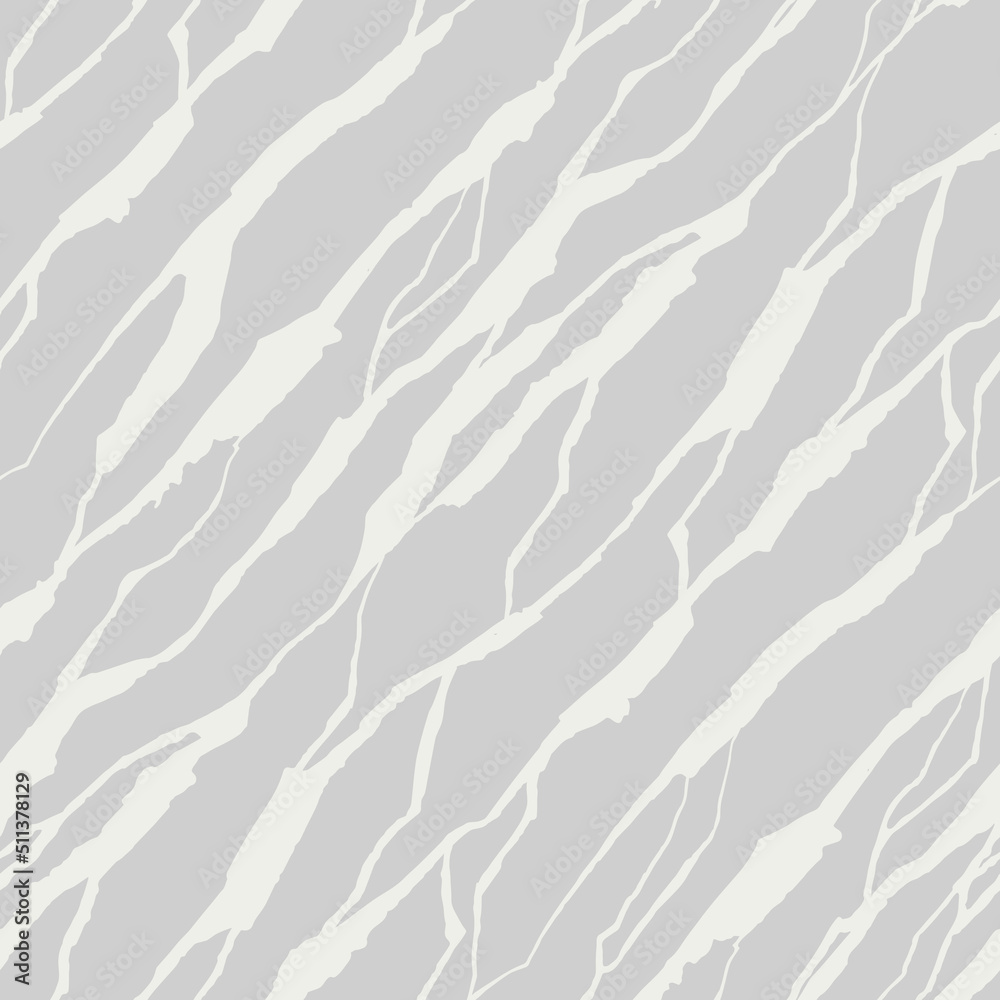 Poster seamless abstract hand drawn marble texture in grey color