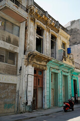 colorful oold houses in havana