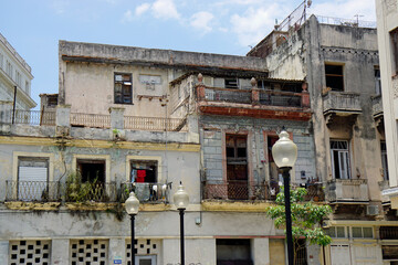 colorful oold houses in havana
