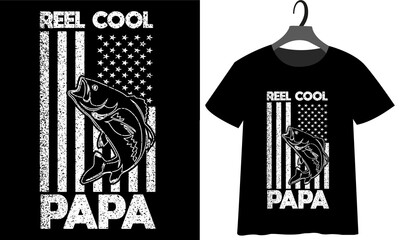 Fathers Day fishing t-shirt design for you