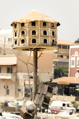 Vieux pigeonnier dans le port de tyr (sour) liban