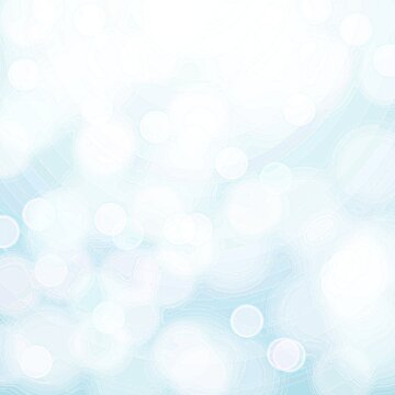 White and blue abstract novel bokeh beautiful background blur.
