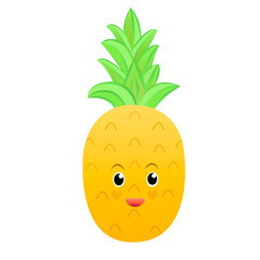 pineapple cartoon illustration