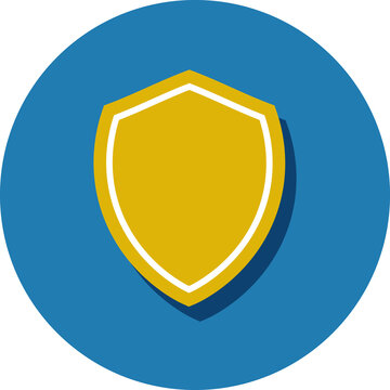 Trust Shield Icon, Concept Of Data Privacy, Protection And Security In Technology And Internet
