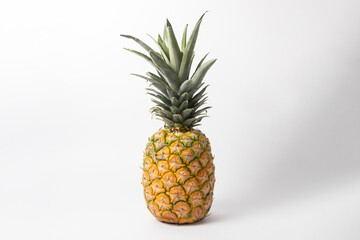 Pineapple white background