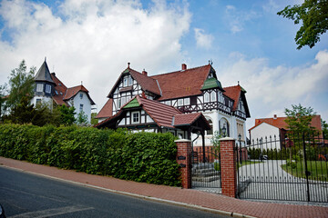 Bad Harzburg Harz alte Villen im Kurviertel