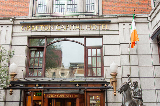 Graton Capital Hotel Signs, Dublin, Ireland on September 14, 2014