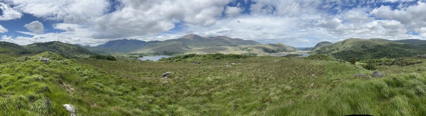 panorama of the mountains