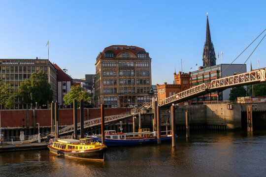 Views from the city of Hamburg, Germany