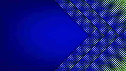 Blue geometric background. Vector illustration. 