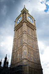 Fototapeta na wymiar Big Ben Elizabeth Clock Tower