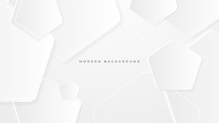 Elegant white background with shiny lines