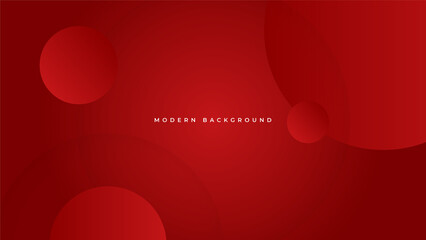 Abstract lines pattern technology on red gradients background.