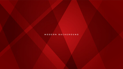 Modern red abstract presentation background with stripes lines