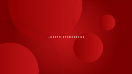 red geometric shapes abstract modern technology background design. Vector abstract graphic presentation design banner pattern background web template.